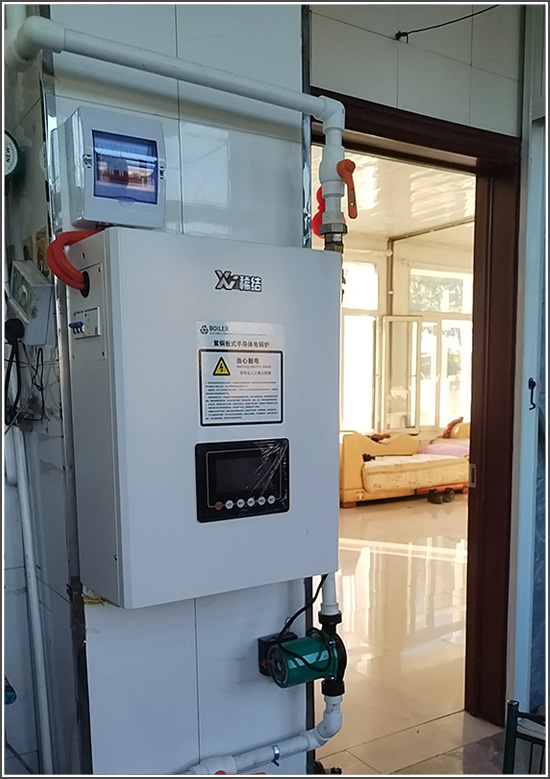 8-20千瓦紫铜板式节能电锅炉